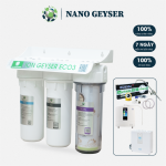 Bộ tiền xử lý Ion Geyser Eco 3 Nano Geyser 3 cấp cho máy Ion kiềm, Bảo hành 60 tháng, lắp đặt miẽn phí