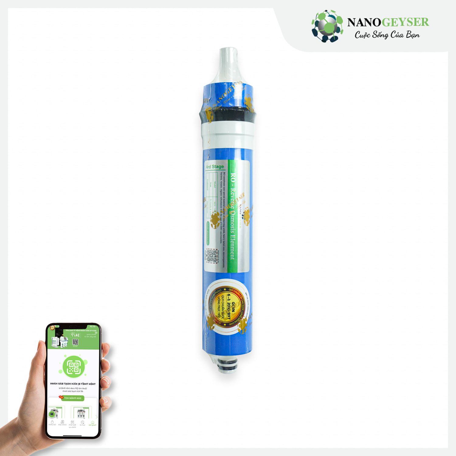 Màng RO Nano Geyser 100g