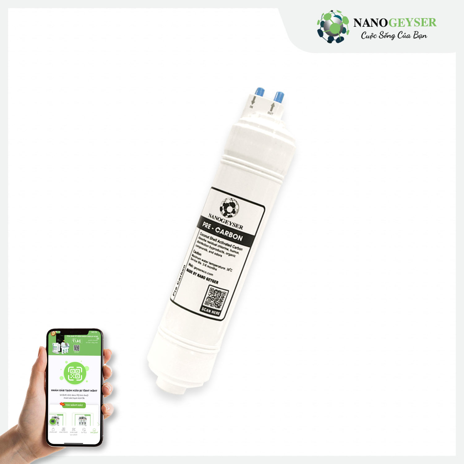 Lõi Pre Carbon Nano Geyser