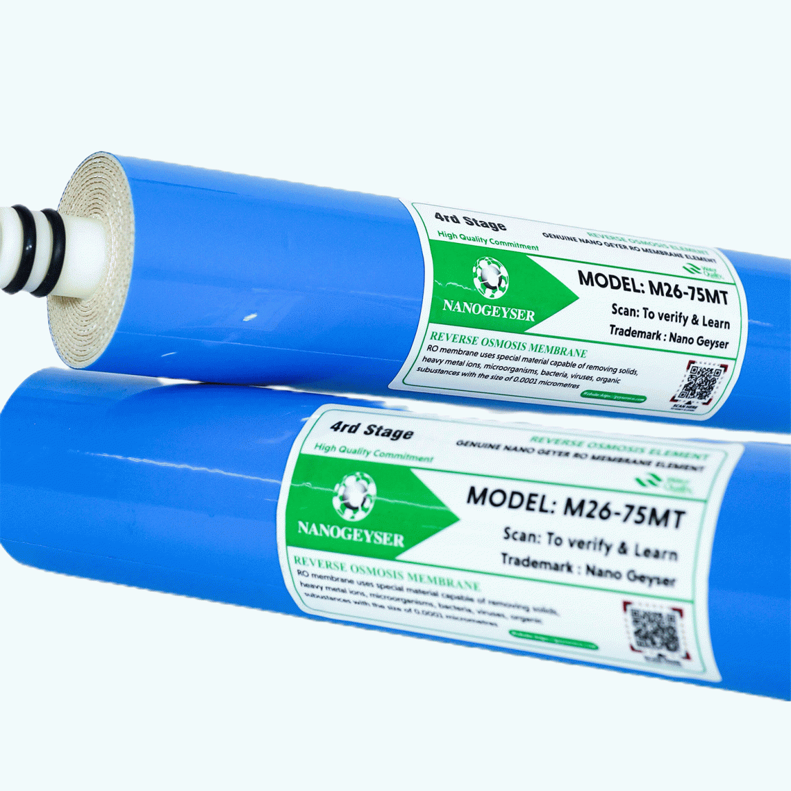 Thay thế lõi lọc Nano Geyser định kỳ cho nguồn nước đạt chuẩn