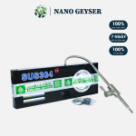 Vòi inox 304 Nano Geyser chính hãng Chất liệu inox 100% không chì